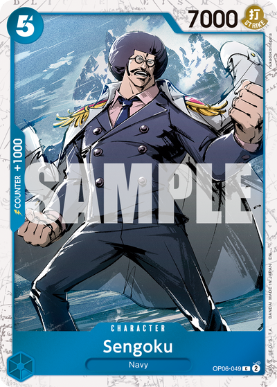 Sengoku OP06-049 (Parallel 1) One Piece Card The Best Vol. 2 One Piece Karte
