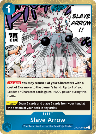 Slave Arrow OP07-056 (Parallel 1) One Piece Card The Best Vol. 2 One Piece Karte