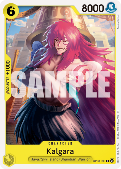 Kalgara OP08-099_r1 One Piece Card The Best Vol. 2 One Piece Karte