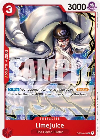 Limejuice OP09-014_r2 One Piece Card The Best Vol. 2 One Piece Karte