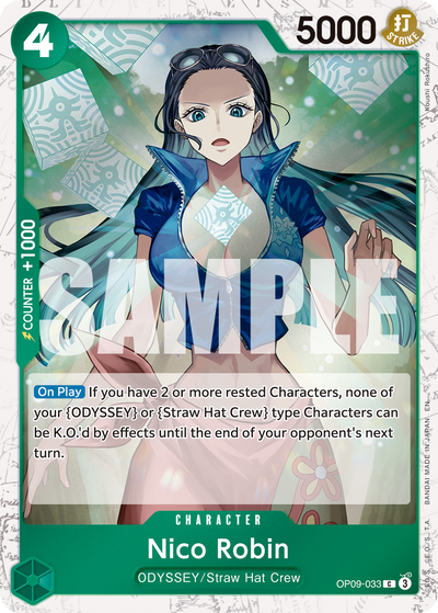 Nico Robin OP09-033 (Parallel 1) One Piece Card The Best Vol. 2 One Piece Karte