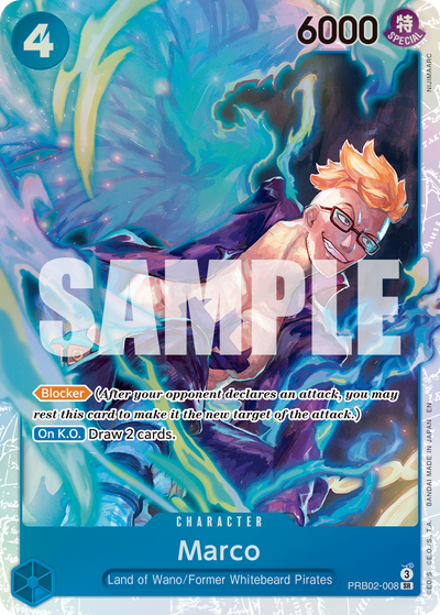 Marco PRB02-008 One Piece Card The Best Vol. 2 One Piece Karte