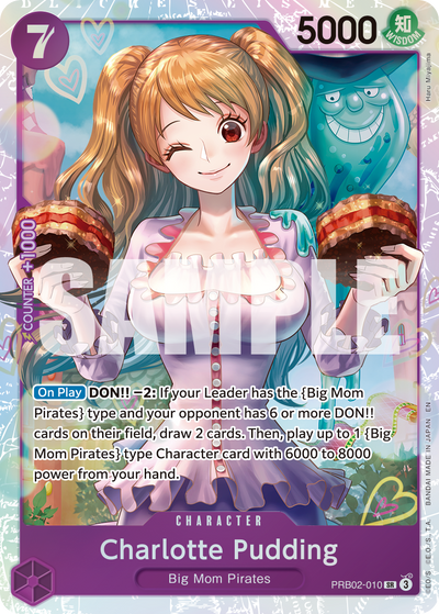 Charlotte Pudding PRB02-010 One Piece Card The Best Vol. 2 One Piece Karte