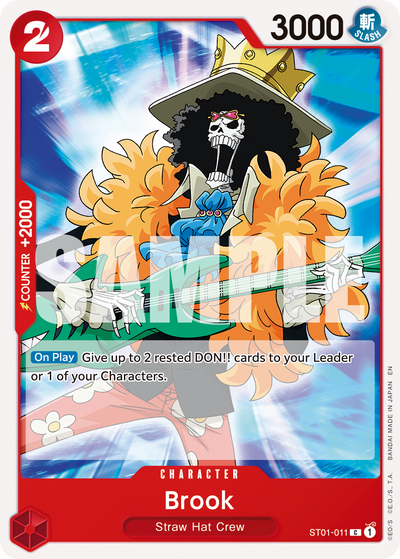 Brook ST01-011_r1 One Piece Card The Best Vol. 2 One Piece Karte