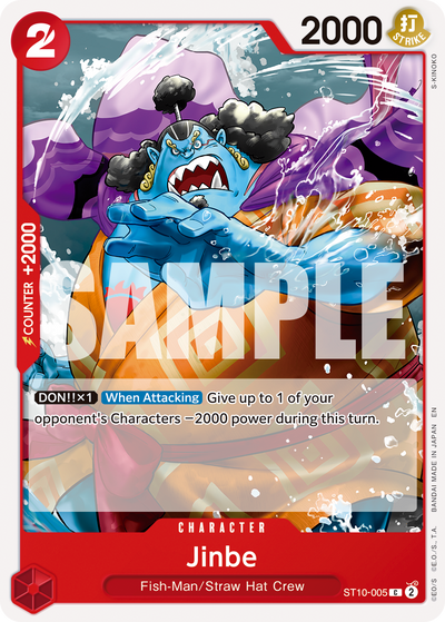 Jinbe ST10-005_r1 One Piece Card The Best Vol. 2 One Piece Karte