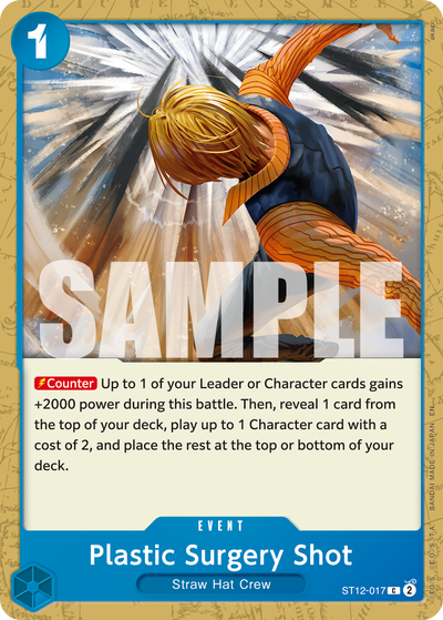 Plastic Surgery Shot ST12-017_r1 One Piece Card The Best Vol. 2 One Piece Karte