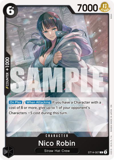 Nico Robin ST14-007_r1 One Piece Card The Best Vol. 2 One Piece Karte