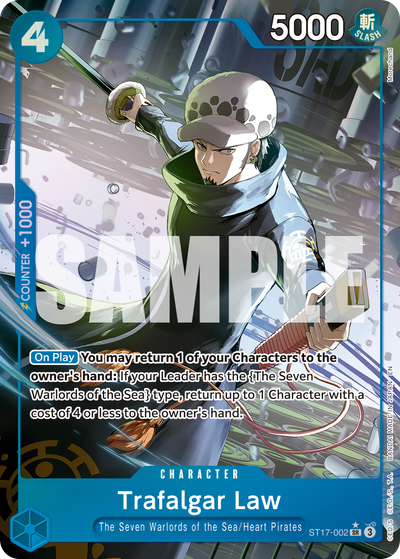 Trafalgar Law ST17-002 (Parallel 1) One Piece Card The Best Vol. 2 One Piece Karte