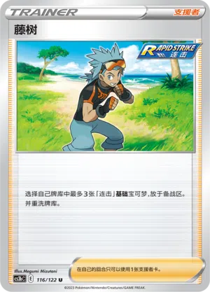 Kamillo 116/122 Ancient Martial Arts: Torrent Pokémon Karte