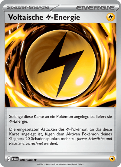 Voltaische Lightning-Energie 084/084 Dunkelnacht Pokémon Karte