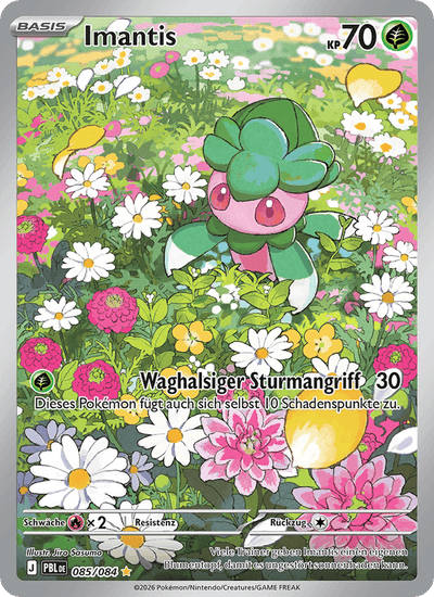 Imantis 085/084 Dunkelnacht Pokémon Karte