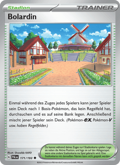 Bolardin 171/193 Entwicklungen in Paldea Pokémon Karte