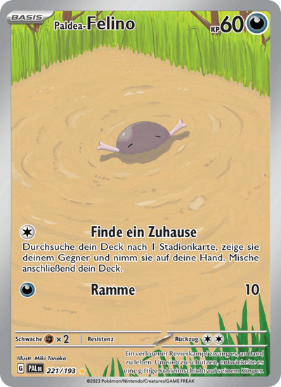Paldea-Felino 221/193 Entwicklungen in Paldea Pokémon Karte