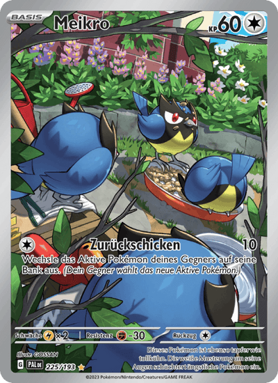 Meikro 225/193 Entwicklungen in Paldea Pokémon Karte