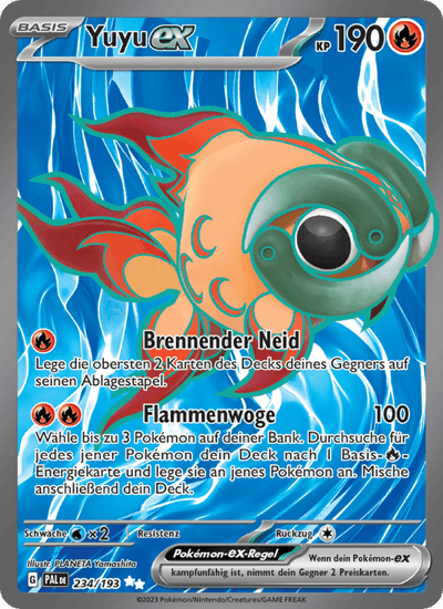 Yuyu-ex 234/193 Entwicklungen in Paldea Pokémon Karte