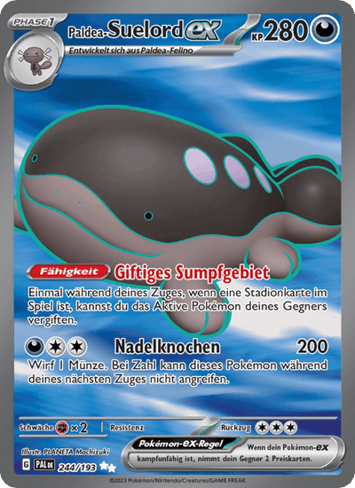 Paldea-Suelord-ex 244/193 Entwicklungen in Paldea Pokémon Karte