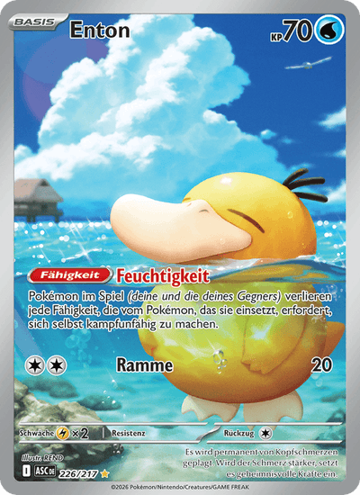 Enton 226/217 Erhabene Helden Pokémon Karte