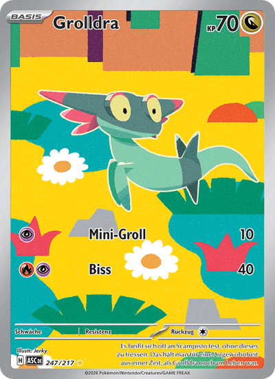Grolldra 247/217 Erhabene Helden Pokémon Karte