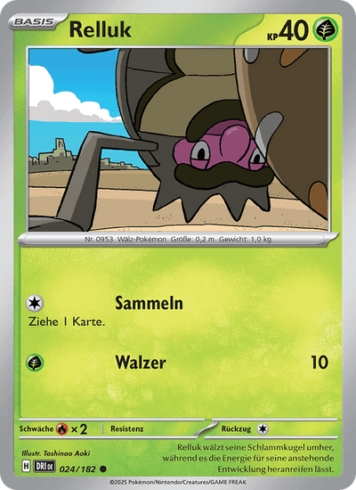 Relluk 024/182 Ewige Rivalen Pokémon Karte