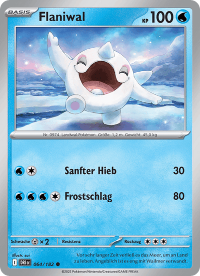 Flaniwal 064/182 Ewige Rivalen Pokémon Karte