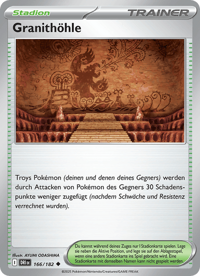 Granithöhle 166/182 Ewige Rivalen Pokémon Karte
