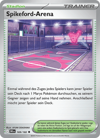 Spikeford-Arena 169/182 Ewige Rivalen Pokémon Karte