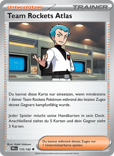 Team Rockets Atlas 170/182 Ewige Rivalen Pokémon Karte