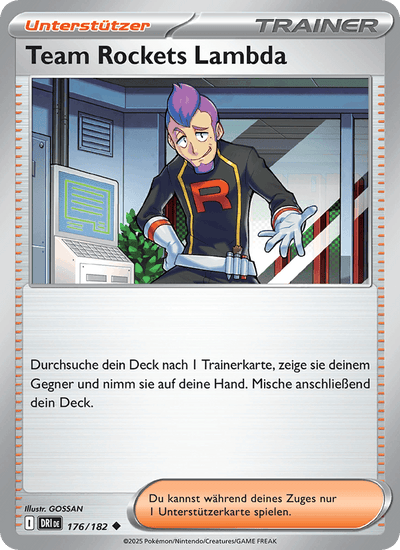 Team Rockets Lambda 176/182 Ewige Rivalen Pokémon Karte