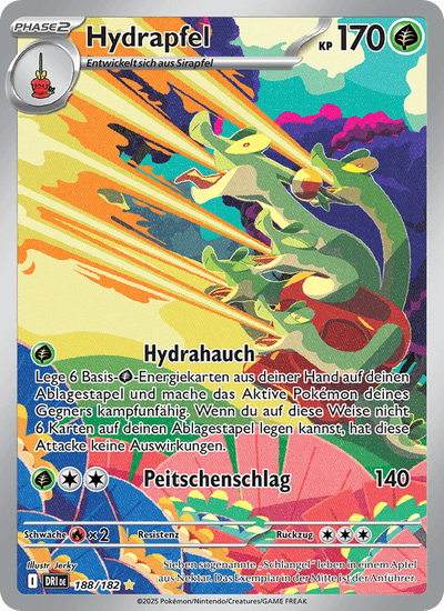 Hydrapfel 188/182 Ewige Rivalen Pokémon Karte