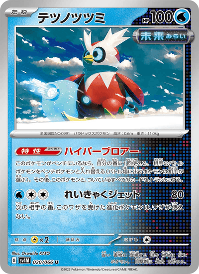 Eisenbündel 020/066 Future Flash Pokémon Karte