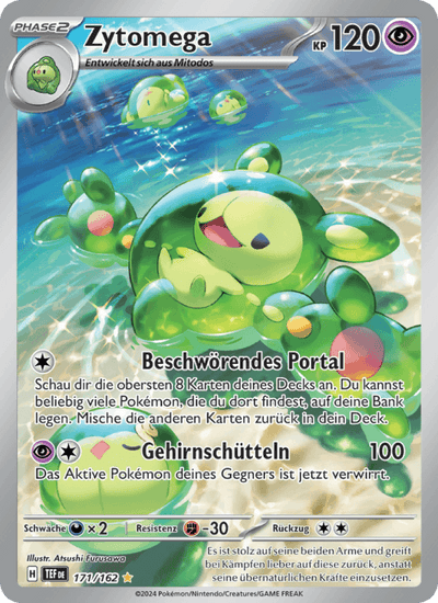 Zytomega 171/162 Gewalten der Zeit Pokémon Karte