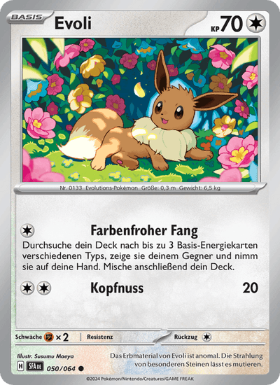 Evoli 050/064 Nebel der Sagen Pokémon Karte
