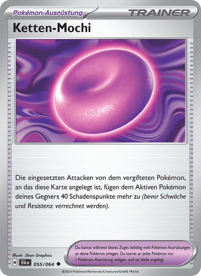 Ketten-Mochi 055/064 Nebel der Sagen Pokémon Karte