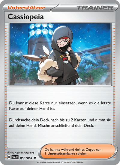 Cassiopeia 056/064 Nebel der Sagen Pokémon Karte