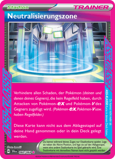 Neutralisierungszone 060/064 Nebel der Sagen Pokémon Karte