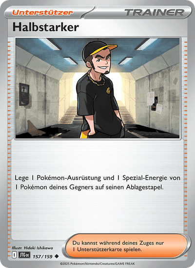 Halbstarker 157/159 Reisegefährten Pokémon Karte