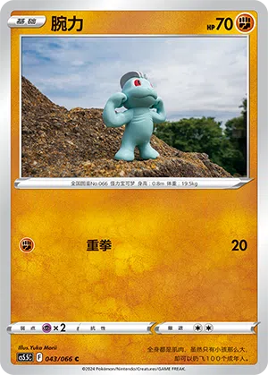 Machollo 043/066 Shadow of Glory Pokémon Karte
