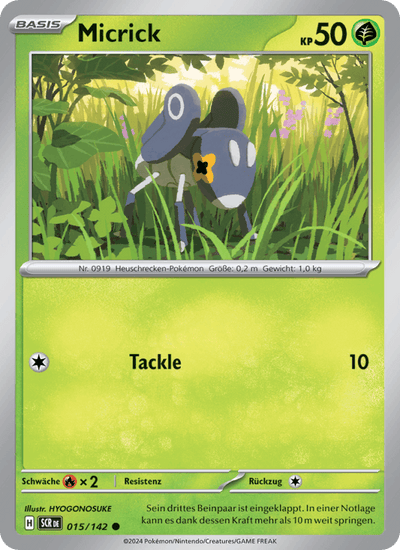 Micrick 015/142 Stellarkrone Pokémon Karte