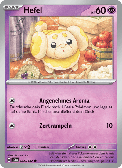 Hefel 066/142 Stellarkrone Pokémon Karte